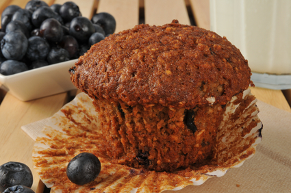 muffin loaded with fibre