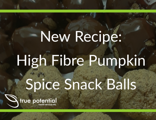 High Fibre Pumpkin Spice Snack Balls