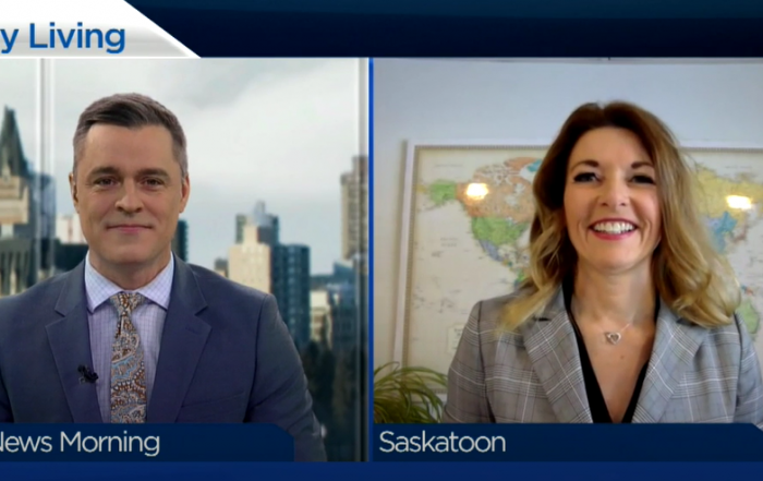 Dr Jacqui Fluery on Global Saksatoon talking about fibre