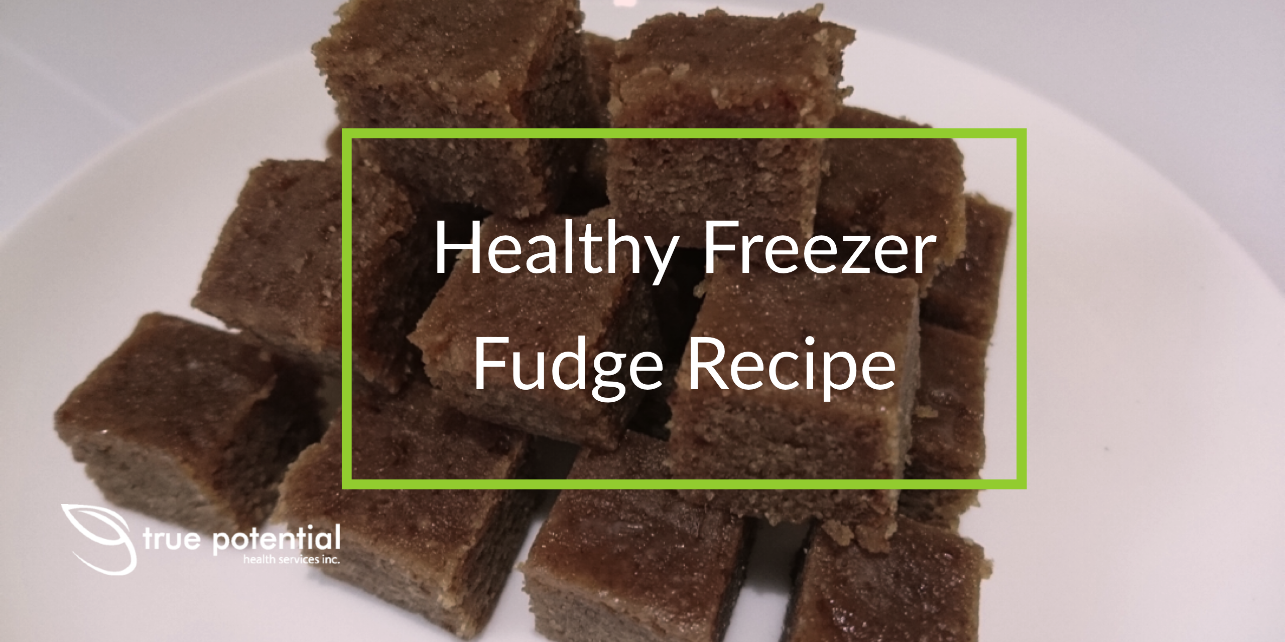 healthy freezer fudge recipe