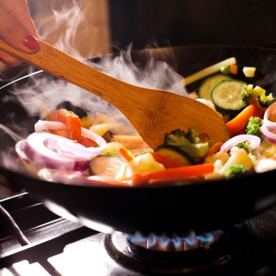 Mediterranean vegetable beef stir-fry recipe