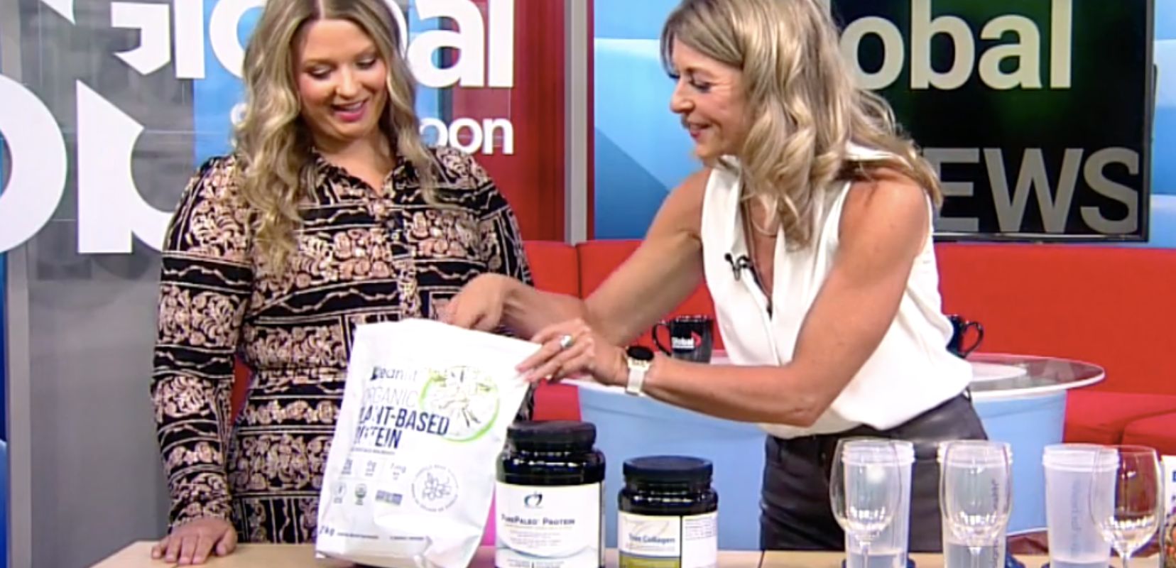 Dr. Fleury talks protein powders and collagen on Global TV Healthy Living