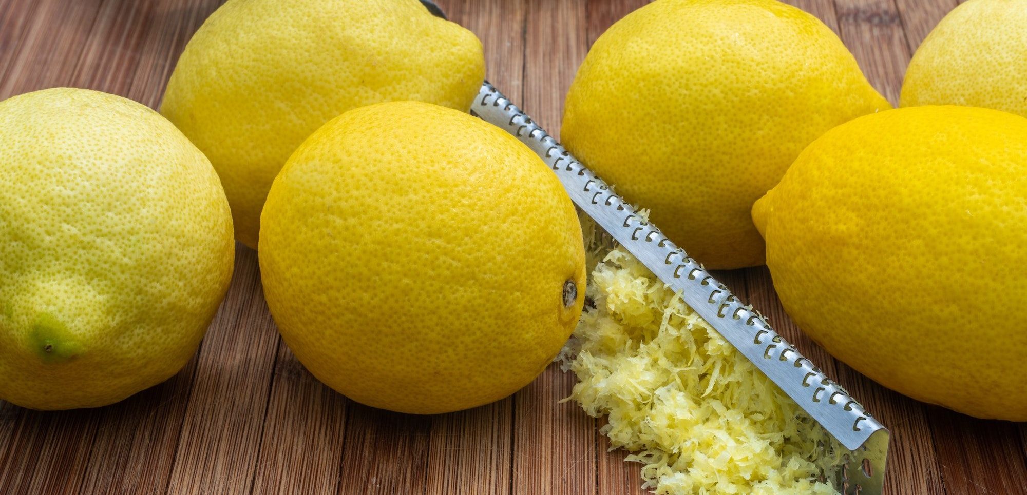lemon zest for lemon coconut energy balls