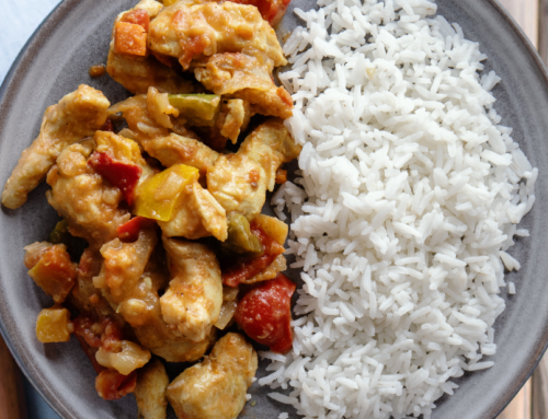 Ginger Chicken Rice Bowl